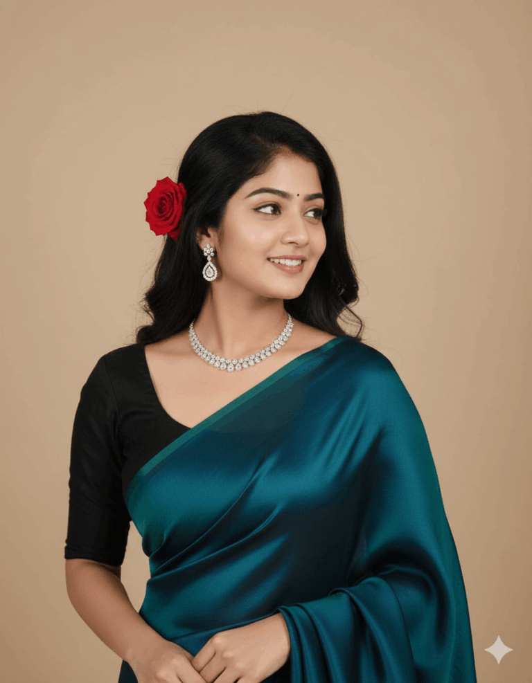 Ai generated image of female in saree